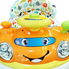 DUCK ANDADOR AUTO CON MANIJA NARANJA 9802H