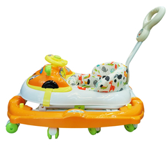 Imagen de DUCK ANDADOR AUTO CON MANIJA NARANJA 9802H