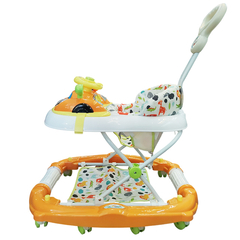 DUCK ANDADOR AUTO CON MANIJA NARANJA 9802H - Childs Especialistas en Bebes