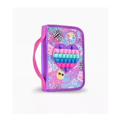 FOOTY CARTUCHERA RÍGIDA CON UN CIERRE NENA F19004 - comprar online