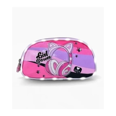 FOOTY CARTUCHERA CON LUCES LED AURICULARES F19082