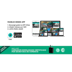 GADNIC CAMARA DE SEGURIDAD IP P2P WIFI MINI P2P00009