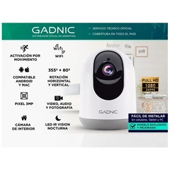 GADNIC CAMARA IP WIFI P2P00090 - comprar online