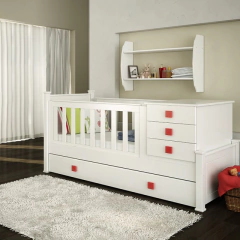 GEZA CUNA FUNCIONAL RECTA BLANCA SEMI MATE en internet