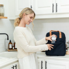HAPPY LITTLE MOMENTS MOCHILA PAULA AZUL - tienda online