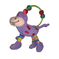 I CUTE SPINNING RATTLE PAL HIPPO QT60021 +3M