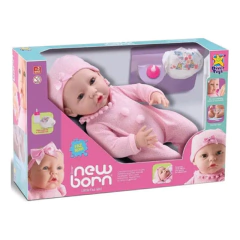 DIVERTOYS RECIEN NACIDO MINI CIERRA SUS OJITOS IKDIV096 +3 AÑOS