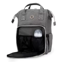 LAS FLORITAS MOCHILA MATERNAL INTI GRIS MELANGE en internet