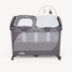 JOIE CUNA COMMUTER CHANGE & SNOOZE LINEN GRAY - comprar online