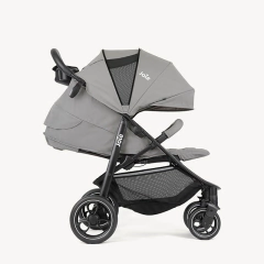 JOIE TRAVEL SYSTEM LITETRAX 4 PEBBLE CON I-SNUG2 ADAPTADORES Y COBERTOR DE LLUVIA