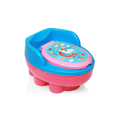 JUGUETOYS BACINILLA PELELA UNICORNIO 3 EN 1