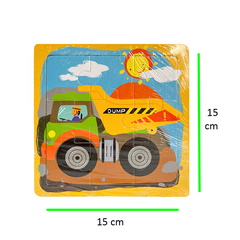 ROMPECABEZAS TRANSPORTES M376 - tienda online
