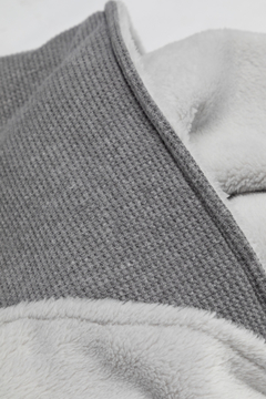 HLM MANTA OSLO GRIS 95 X 80 CM - comprar online