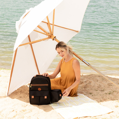 HAPPY LITTLE MOMENTS MOCHILA MATILDA NEGRA - tienda online