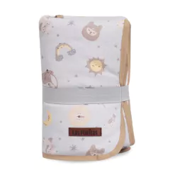 LAS FLORITAS MAXI CAMBIADOR PLEGABLE TUSSOR UNIVERSO GRIS