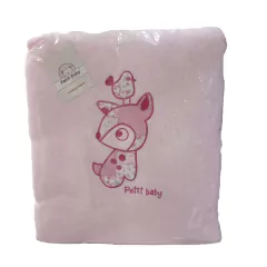 MI BES ACOLCHADO CUNA CON BORDADO PATCH ROSA 2008695