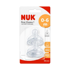 NUK TETINA X 2 FC PLUS 1S SILICONAS N0709244 - comprar online