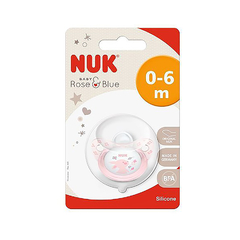 NUK CHUPETE ROSE & BLUE TALLE 1 ROSA N0730514
