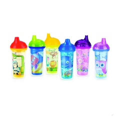 NUBY VASO CLICK TÉRMICO VARIOS COLORES 9693CL X 270ML +6M - comprar online
