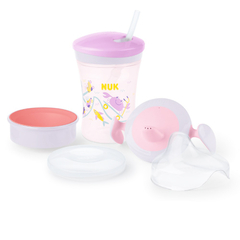 NUK SET EVOLUTION CUP PEZ VIOLETA 10255637 +6M - comprar online