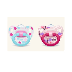 NUK SET DE 2 CHUPETES HAPPY DAYS TALLE 1 NENA N0730159 - comprar online