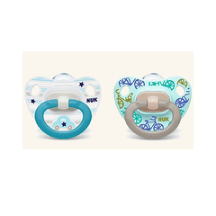 NUK SET DE 2 CHUPETES HAPPY DAYS TALLE 3 NENE N0739418 - comprar online
