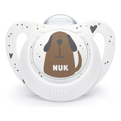 NUK SET DE 2 CHUPETES STAR LIMITED EDITION CATS & DOGS 6-18M+ - comprar online
