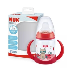NUK VASO DE APRENDIZAJE X 150 ML ROJO CON CONTROL DE TEMPERATURA 10743049 +6M