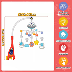 OK BABY CUNERO MUSICAL ASTRONAUTA +0M OKBB0371 - Childs Especialistas en Bebes