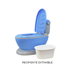 OK BABY PELELA INODORO CON SONIDO CELESTE en internet