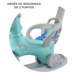 OK BABY UNICORNIO MECEDOR 3 EN 1 CELESTE +6M - Childs Especialistas en Bebes