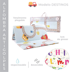 RAINBOW ALFOMBRA ANTIGOLPES PLAYMAT PF160 DESTINOS 1.80 X 1.60 +0M