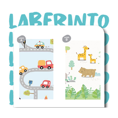 RAINBOW ALFOMBRA ANTIGOLPES PLAYMAT PF160 LABERINTOS 1.80 X 1.60 +0M - comprar online