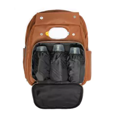 HAPPY LITTLE MOMENTS MOCHILA ECO CUERO PRAGA SUELA - Childs Especialistas en Bebes