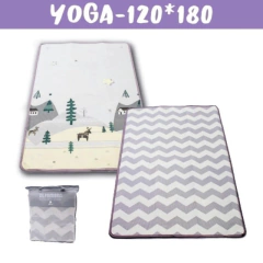 RAINBOW PLAYMAT ALFOMBRA PLEGABLE YOGA 1.80 X 1.20 +0M