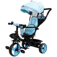 RAINBOW TRICICLO SAFIR ASIENTO 360º AZUL