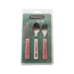 SIMONAGIO JUEGO DE CUBIERTOS INFANTILES X 3 RECTO - comprar online