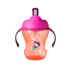 TOMMEE TIPPEE VASO 230 ML TRAINER STRAW CUP 1 PK 54801550 +7M