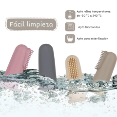 TIOVIVO BABIES CEPILLO DE DIENTES SILICONA X 1 UNIDAD - tienda online