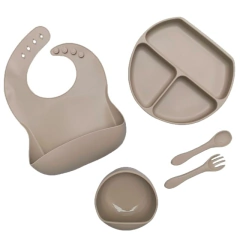 Imagen de TIOVIVO SET ALIMENTACIÓN SILICONA BS01 VARIOS COLORES