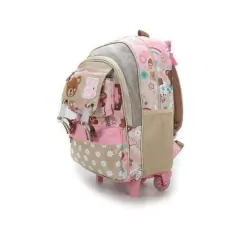 CHIMOLA MOCHILA TRAMA CARRO 16" SOLAPA SERI BEAR TR04 - comprar online