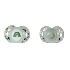 Imagen de TOMMEE TIPPEE SET DE 2 CHUPETES NIGHT TIME 18-36 M