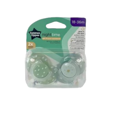 TOMMEE TIPPEE SET DE 2 CHUPETES NIGHT TIME 18-36 M en internet
