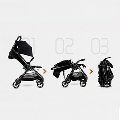 VIKI COCHE COMPACTO ALUMINIO S1 NEGRO - comprar online