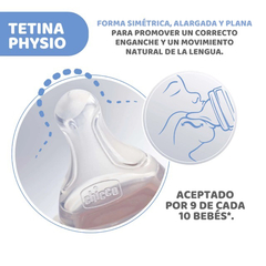 CHICCO BIBERON WELLBEING X 250 ML FLUJO MEDIO VERDE +2M - Childs Especialistas en Bebes