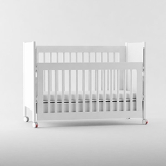 LA VALENZIANA CUNA ESCOCIA BLANCA / GRIS - Childs Especialistas en Bebes