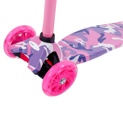 RAINBOW MONOPATIN WIND CON CASCO CODERAS Y RODILLERAS ROSA - tienda online