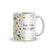 Caneca floral amarela - comprar online