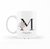 Caneca letra floral - comprar online