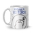 Caneca professor(a) de história flork na internet